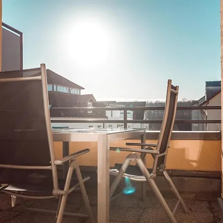 Appartement Njoy! Sunny & Simple - Dachterrasse - Gratis Wlan Bad Friedrichshall